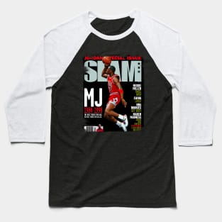 MJ SLAM MAGAZINE Baseball T-Shirt